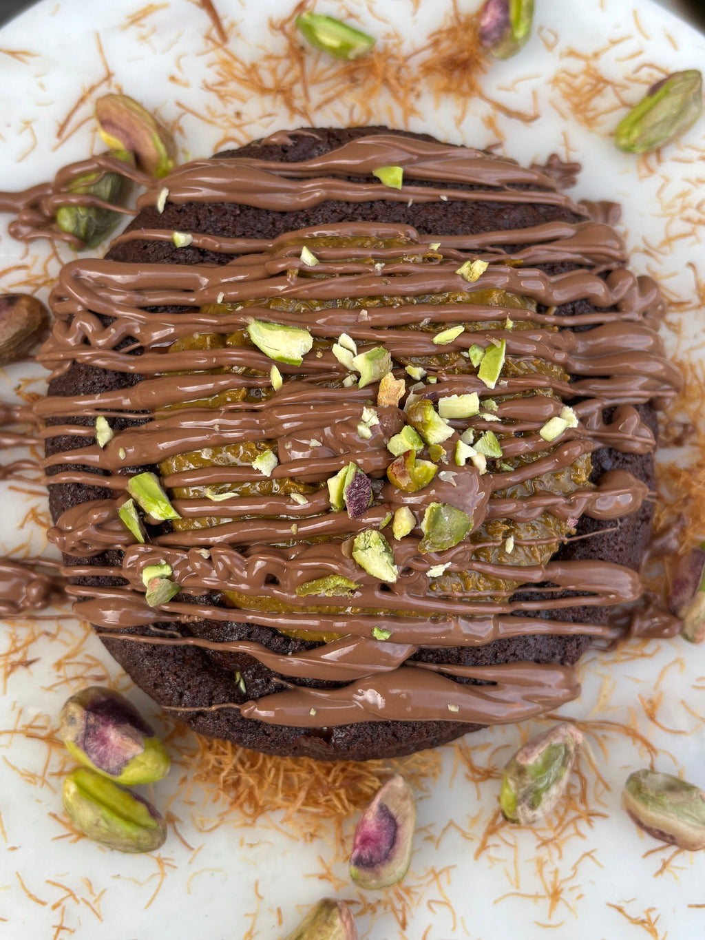Dubai chocolate cookies